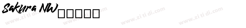 Sakura NW7字体转换